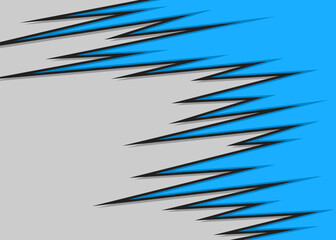 Obraz premium Abstract background with diagonal jagged spike pattern and with some copy space area