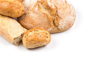 Composition with bread