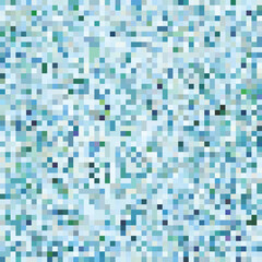 Pixel Art design - mosaic seamless background. Vector clipart
