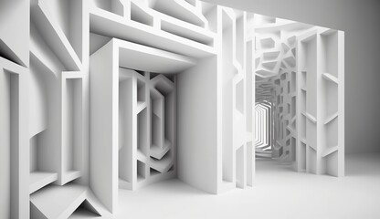 abstract 3d background Created with generative Ai