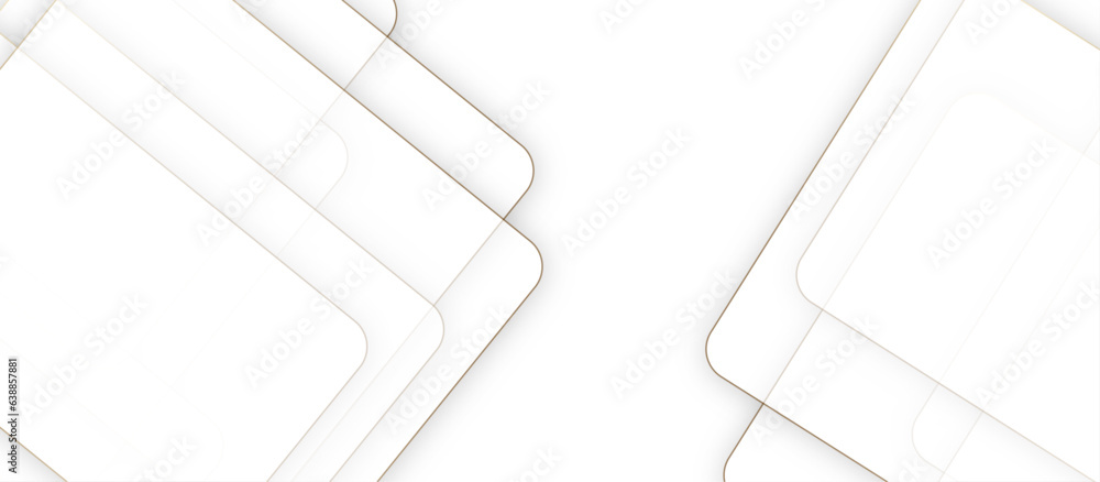 Wall mural vector abstract elegant white and grey background. abstract white pattern. squares texture modern ab