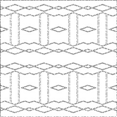 White background with black Dashes lines. Plain background with  simpe pattern. Black and white color. Abstract background for web page, textures, card, poster, fabric, textile.