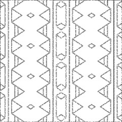 White background with black Dashes lines. Plain background with  simpe pattern. Black and white color. Abstract background for web page, textures, card, poster, fabric, textile.