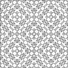 White background with black Dashes lines. Plain background with  simpe pattern. Black and white color. Abstract background for web page, textures, card, poster, fabric, textile.