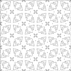 White background with black Dashes lines. Plain background with  simpe pattern. Black and white color. Abstract background for web page, textures, card, poster, fabric, textile.