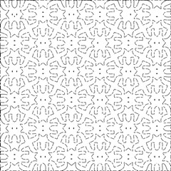 White background with black Dashes lines. Plain background with  simpe pattern. Black and white color. Abstract background for web page, textures, card, poster, fabric, textile.