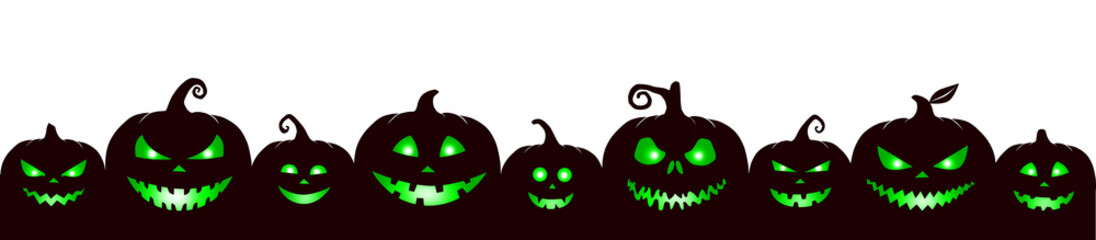 pumpkins for halloween celebration illustration