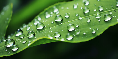water drops on green leaf
Dewy Water Drops on a Lush Green Leaf
Capturing Water Droplets on a Fresh Leaf