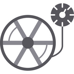 Obraz premium Tire Pressure Icon