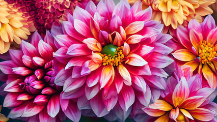 Fototapeta premium flower of dahlia