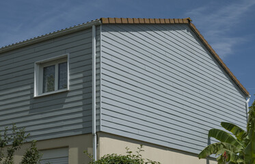 Bardage extérieur d'une maison	