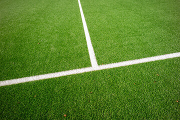 soccer field on grass © Ulrich