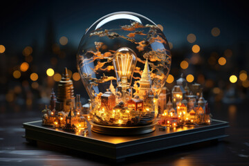 ''Out of the box thinking'' Colorful metaphor of a concept way to look at problems differently. Innovation and creativity concept