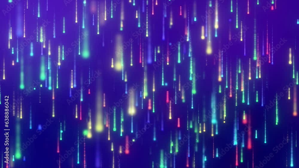 Poster digital binary data, streaming code background. background matrix. hacker programming coding concept