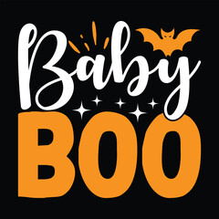 Baby Boo,  New Halloween SVG Design Vector File.