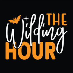 The Wilding Hour,  New Halloween SVG Design Vector File.
