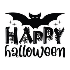 Happy Halloween,  New Halloween SVG Design Vector File.