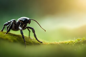Fototapeta premium fly on leaf