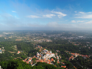 Fototapeta na wymiar Landscape in Sintra Portugal daytime