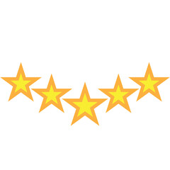 Five stars rating element