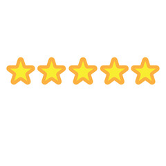 Five stars rating element