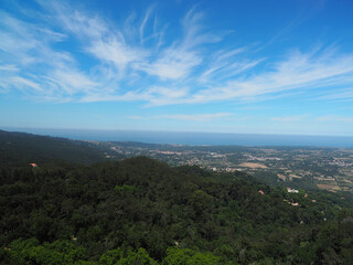 Fototapeta na wymiar Landscape in Sintra Portugal daytime