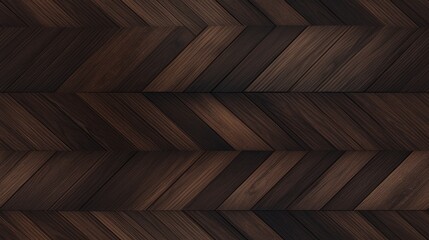 Seamless Dark Wood Parquet: Wooden Floor Texture Background