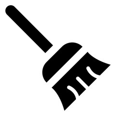  Autumn, Broom, Fall, Season, Thanksgiving, cleaning, cleart Icon, Glyph style icon vector illustration, Suitable for website, mobile app, print, presentation, infographic and any other project.