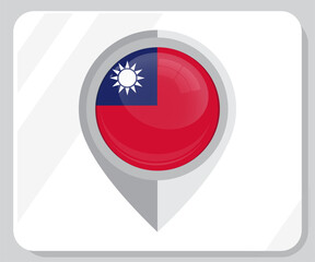 Taiwan flagged location Navigation icon
