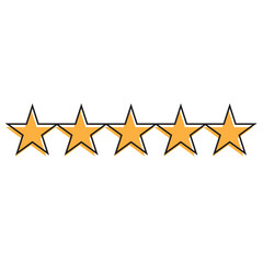 Five stars icon