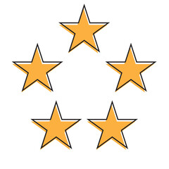 Five stars icon