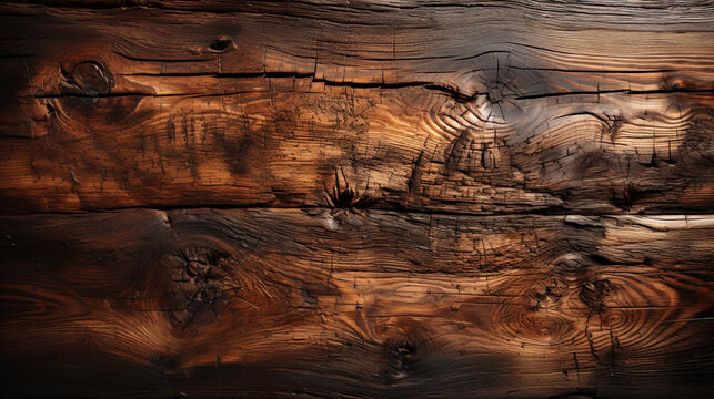 Texture the surface of wooden planks that have been treated with shellac to highlight the grain of the wood. The image is suitable for use as computer desktop wallpaper.
