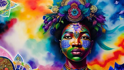 Fototapeta premium Freedom Day, Emancipation Day, Black Independence Day, Juneteenth is a day of celebration