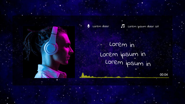 Music Players With Lyrics Titles