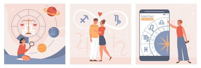 Horoscope Composition Set © Macrovector