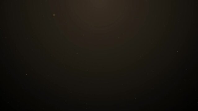 Particles Animation on brown background