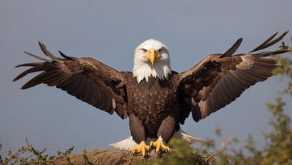 Portrait of an Bald eagle