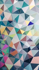 Fototapeta premium Abstract lines and shapes of geometric intensity color background