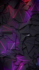 Abstract lines and shapes of geometric intensity color background