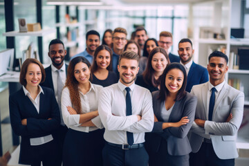Obraz premium Global Office Diversity and Inclusion