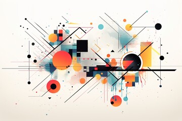 Obraz premium abstract music background with notes