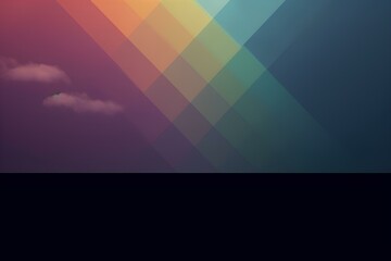 abstract rainbow background made by midjeorney