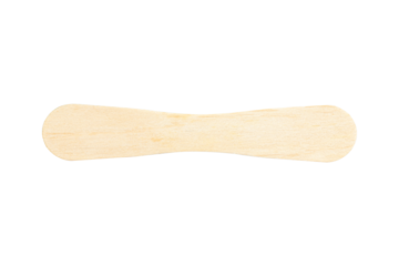 wooden ice cream stick isolated from background