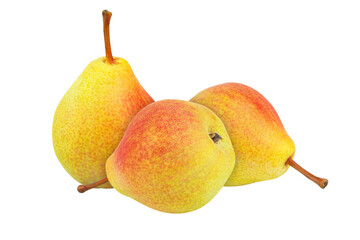 pear, ripe pear, isolated from background