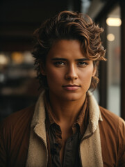 Pretty woman portrait