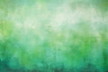 green canvas grungy background. Closeup of green textured wall