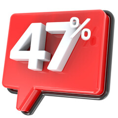 black friday label 3d 