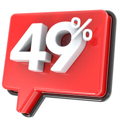 black friday label 3d 