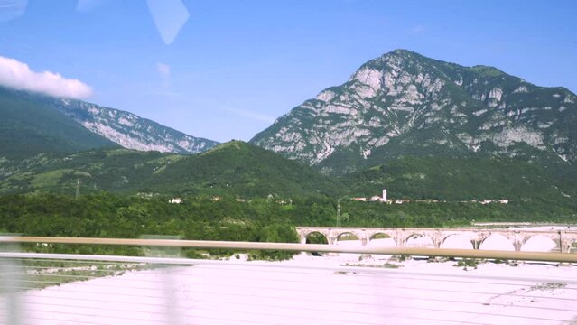 Mountains At San Lorenzo In Banale, Italy