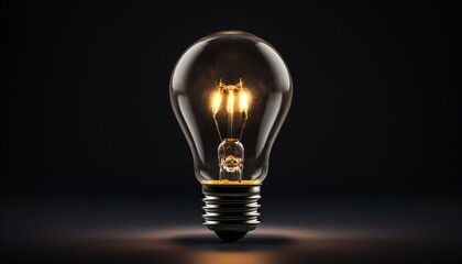 Award-winning studio photography of a modern light bulb